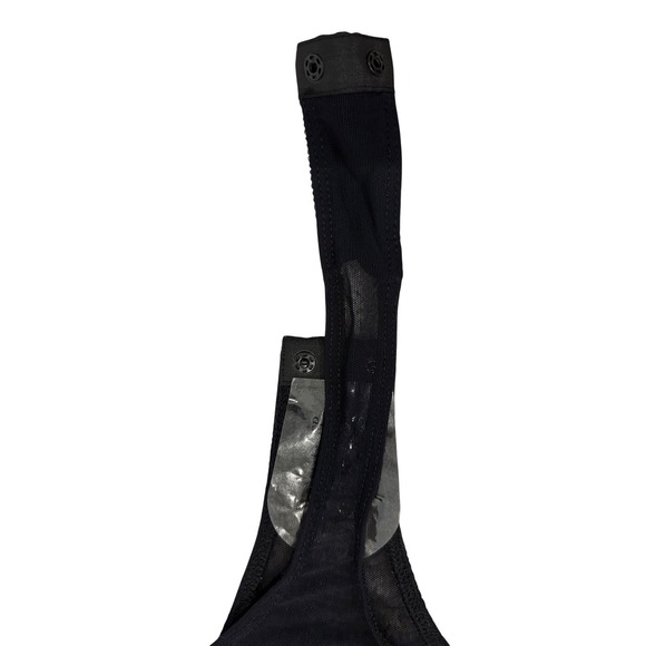 Free People Intimately Floral Bandana Print Bodysuit Black Purple XS OB1105151 - Picture 6 of 13